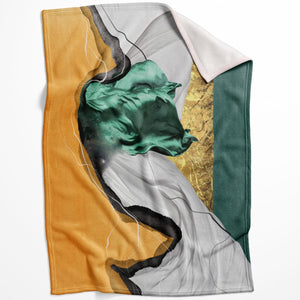 Color Wave A Blanket Blanket 75 x 100cm Clock Canvas