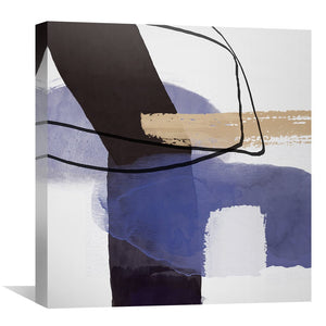 Contrasting Serenity Canvas Art Clock Canvas