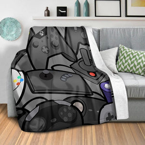 Controller Evolution Blanket Blanket Clock Canvas