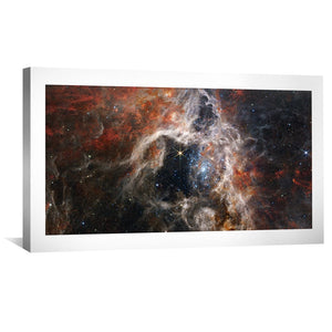 Cosmic Tarantula Canvas Art Clock Canvas