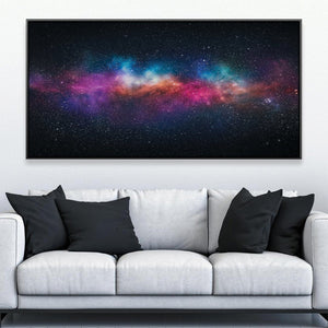 Cosmos Canvas Art 50 x 25cm / Framed Prints Clock Canvas