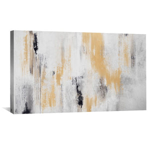 Curtain of Abstract Canvas Art Clock Canvas