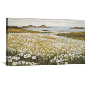 Daisy Shore Canvas Art Clock Canvas