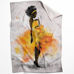 Dancing Queen A Blanket Blanket 75 x 100cm Clock Canvas