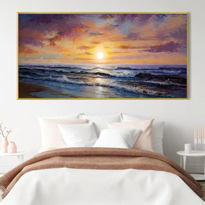 Dawns Embrace Canvas Art Clock Canvas