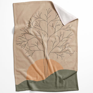 Day Night Light A Blanket Blanket 75 x 100cm Clock Canvas