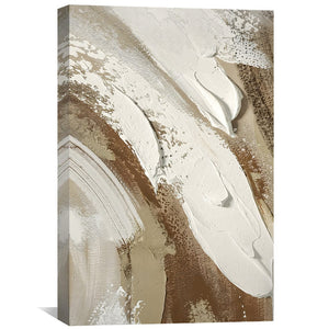 Desert Drift Canvas Art Clock Canvas