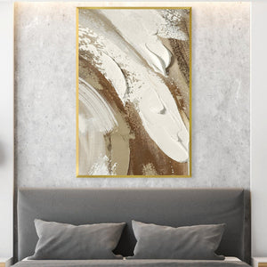 Desert Drift Canvas Art Clock Canvas