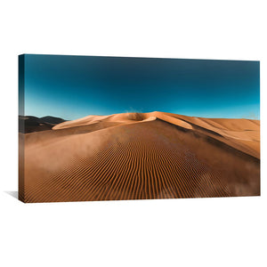Desert Pattern Canvas Art Clock Canvas