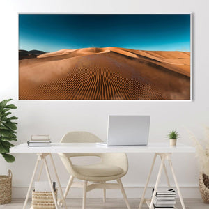 Desert Pattern Canvas Art Clock Canvas