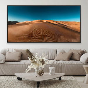 Desert Pattern Canvas Art Clock Canvas