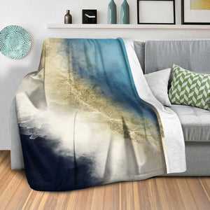 Divine Sky B Blanket Blanket Clock Canvas