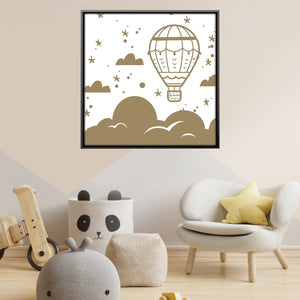 Dream Big, Roam Far 3 Canvas Art 12 x 12in / Canvas Clock Canvas