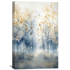 Dreamlight Forest Canvas Art Clock Canvas