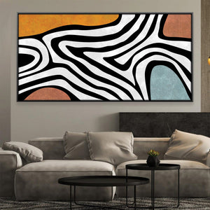 Dreamscape Labyrinth Canvas Art Clock Canvas