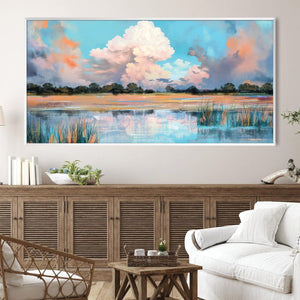 Dreamscape Waters Canvas Art Clock Canvas