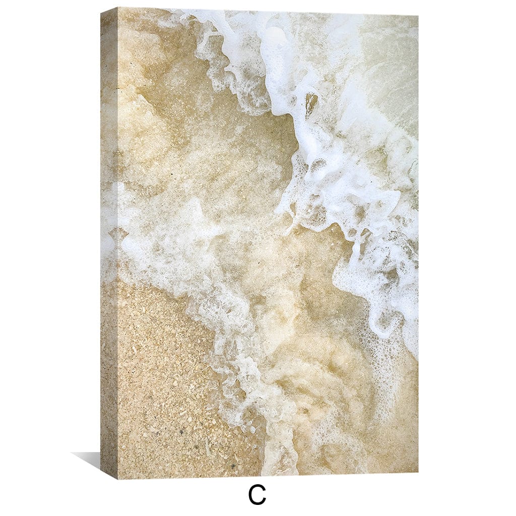Dreamy Shores Canvas Art Clock Canvas
