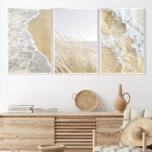 Dreamy Shores Canvas Art Clock Canvas