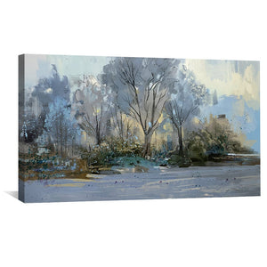 Echoes of the Forest Floor Canvas Art Clock Canvas