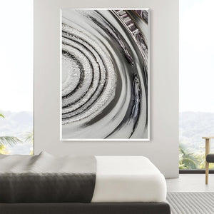 Eclipse Symphony Canvas Art Clock Canvas
