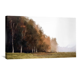 Edge of the Forest Canvas Art Clock Canvas