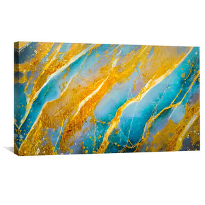 Eldorado Stream Canvas Art Clock Canvas