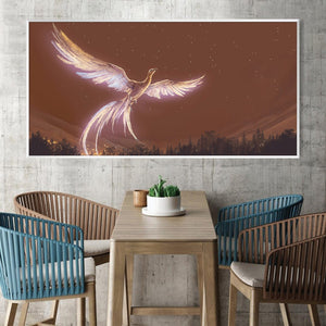 Emberborn Ascension Canvas Art Clock Canvas