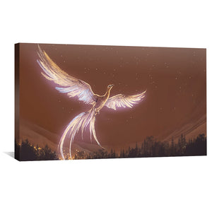 Emberborn Ascension Canvas Art Clock Canvas