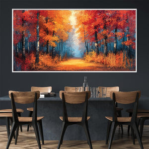 Embers of the Wild Canvas Art Clock Canvas