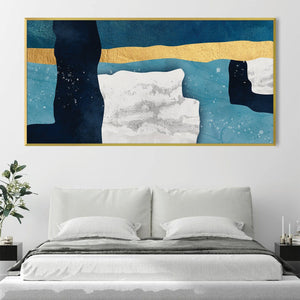 Emerging Realities Canvas Art Clock Canvas