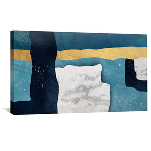 Emerging Realities Canvas Art Clock Canvas