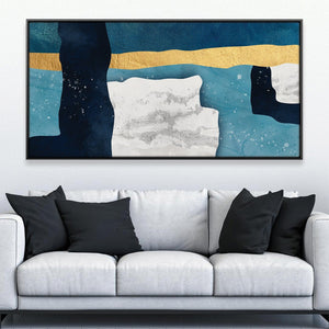 Emerging Realities Canvas Art Clock Canvas