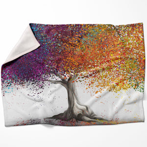 Enchanted Willow Blanket Blanket 75 x 100cm Clock Canvas