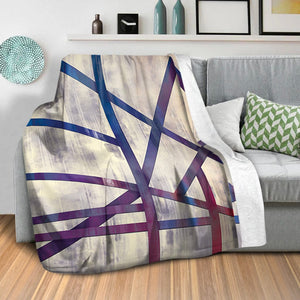 Eternal Divide Blanket Blanket Clock Canvas