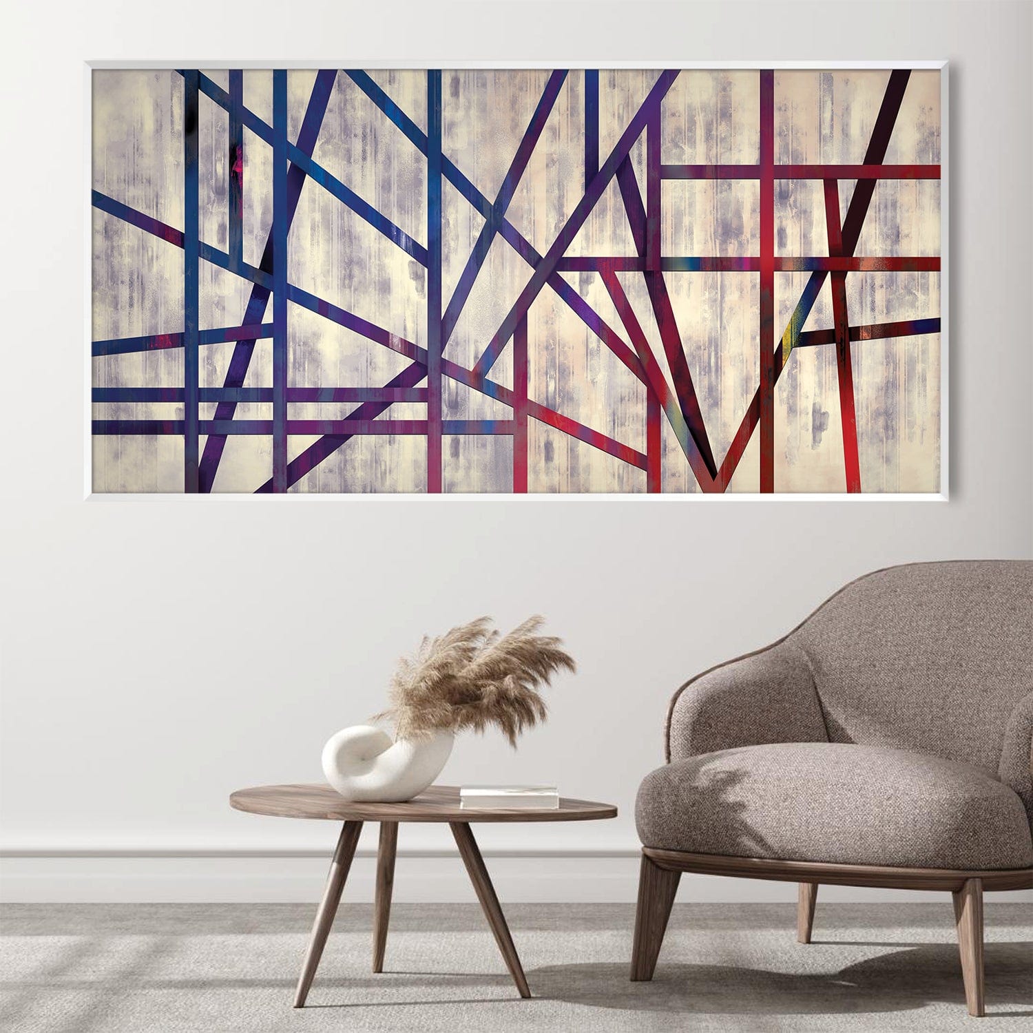 Eternal Divide Canvas - Single Panel Art Clock Canvas