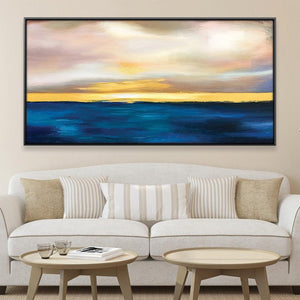 Eternal Layers Canvas Art 50 x 25cm / Rolled Prints Clock Canvas