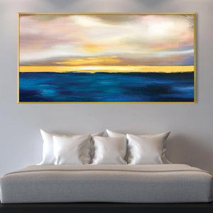 Eternal Layers Canvas Art Clock Canvas