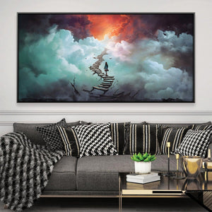 Eternal Path Canvas Art Clock Canvas