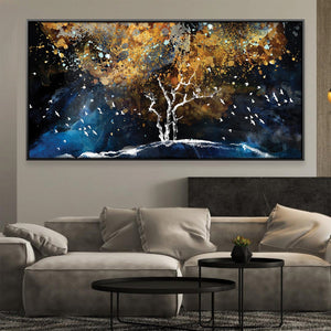 Evolving Cedar Canvas Art 50 x 25cm / Rolled Prints Clock Canvas