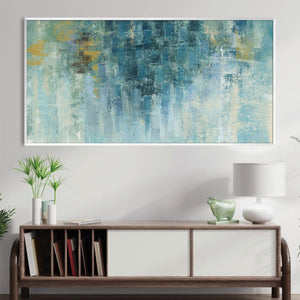 Fading Abstracts Canvas Art Clock Canvas