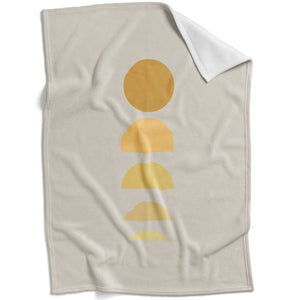 Fading Shades-A Blanket Blanket Clock Canvas