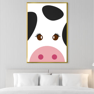 Farm Friends Canvas Art Clock Canvas