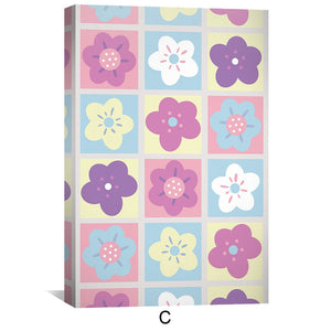 Flourish Patterns Canvas Art C / 12 x 18in / Canvas Clock Canvas