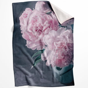 Flower Vase Blanket Blanket 75 x 100cm Clock Canvas