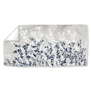 Flowers In The Wind Easy Build Frame Posters, Prints, & Visual Artwork Fabric Print Only / 40 x 20in Clock Canvas