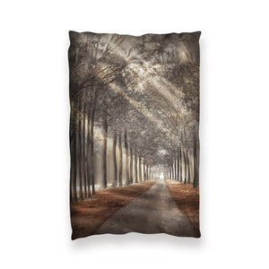 Forest Serenity Cushion Cushion 13 x 19in Clock Canvas