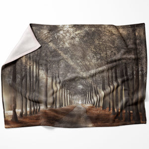 Forest Strolls Blanket Blanket 75 x 100cm Clock Canvas