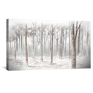 Frosted Breath Canvas Art Clock Canvas