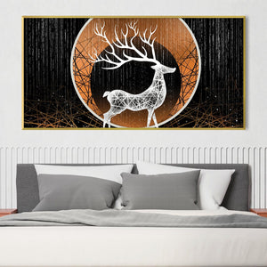 Geometry of the Wild Canvas Art Clock Canvas