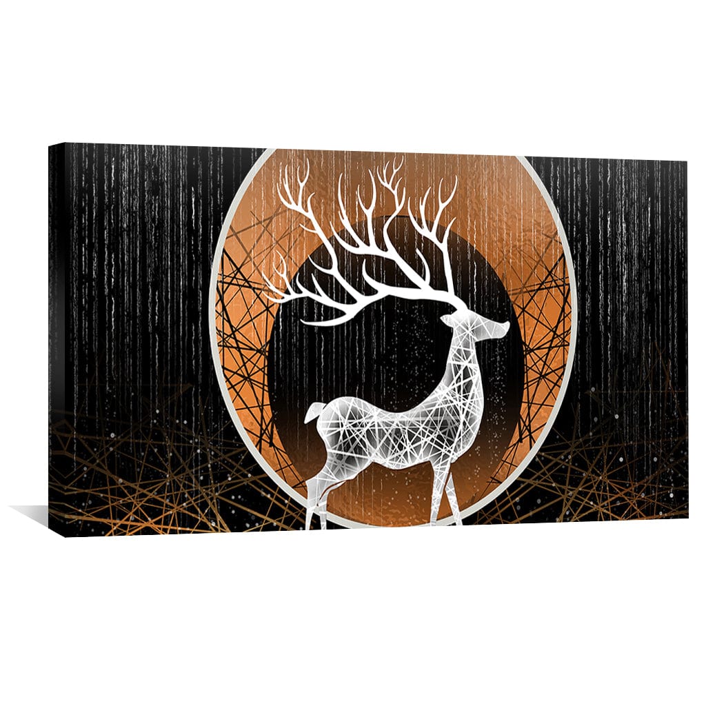 Geometry of the Wild Canvas Art Clock Canvas